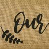 Our Nest Sentiment Pillow 12" x 7"