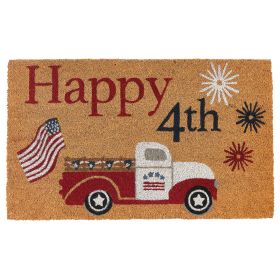 Star Spangled Truck Doormat