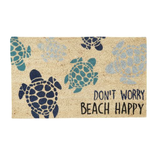 Don'T Worry Beach Happy Door Mat