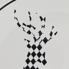 Harlequin Deer Salad Plate