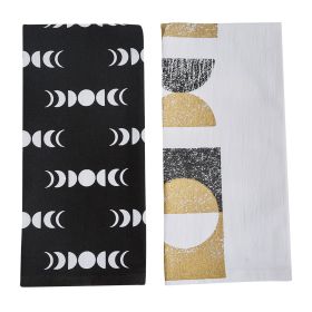 Moon Phase Two Dishtowel Set