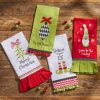 Believe In Your Elf Decorative Dishtowel