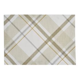 Sandy Plaid Placemat