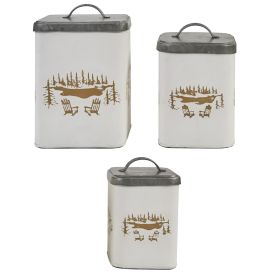 Adirondack Canisters Set of 3