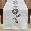 Urban Flower Table Runner 72" L