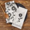 Urban Flower Decorative Towel