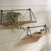 Bar & Loop Shelves Set of 2