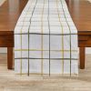 Phoenix Plaid Table Runner 72" L