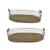 Crestwood Oval Trays Set of 2