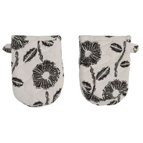 Urban Flower Mini Mitt Set of 2