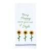 Being Happy Dishtowel