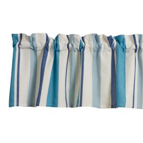 Colby Stripe Valance 14" L