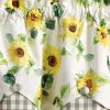 Follow The Sun Lined Scalloped Valance 15" L