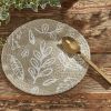 Leaf Round Trivet Stone