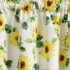 Follow The Sun Lined Valance 14" L