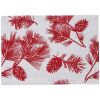 Patricia Heaton Home Cranberry Pinecone Placemat