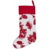 Patricia Heaton Home Cranberry Pinecone Stocking