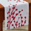 Patricia Heaton Home Berry Elegance Table Runner  54"L