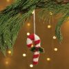 Candy Cane Felt Ornament