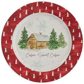 Cabin Sweet Cabin Salad Plate