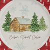 Cabin Sweet Cabin Salad Plate