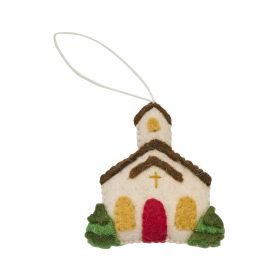 Church Felt Ornament