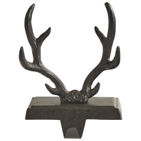 Eva & Co Antler Stocking Hanger - Iron