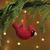 Cardinal Felt Ornament