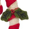 Candy Cane Felt Ornament