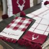 Eva & Co Christmas Cheer Dishtowel - Reindeer