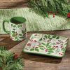 Peace And Merry Salad Plate