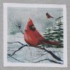 Peaceful Cardinal Decorative Dishtowel