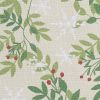 Williamsburg Snowflakes And Berries  Table Runner 54"L