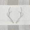 Eva & Co Antler Napkins Set Of 4 - Check