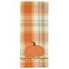 Applique Pumpkin Dishtowel