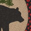 Black Bear Braided Placemat