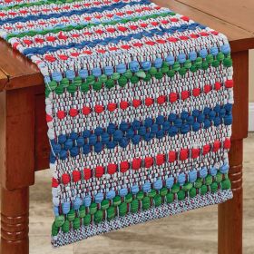 Boundary Waters Chindi Table Runner  36"L