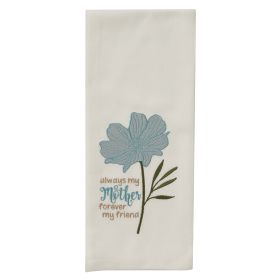 Always My Mother Embroidered Dishtowel