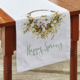 Spring In Bloom Table Runner  54"L