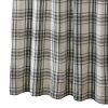 Onyx And Ivory Shower Curtain 72" X 72"