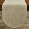 Essex Table Runner 54"L - Pebble