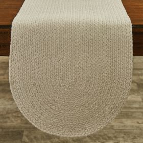 Essex Table Runner 54"L - Pebble