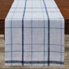 Caspian Plaid Table Runner