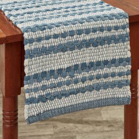 French Farmhouse Chindi Table Runner  54"L
