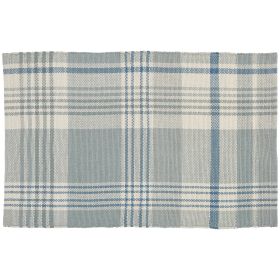 Lyra Plaid Woven Rug 2' x 3'