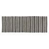 Onyx And Ivory Chindi Rug Runner 2' x 6'