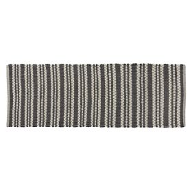 Onyx And Ivory Chindi Rug Runner 2' x 6'