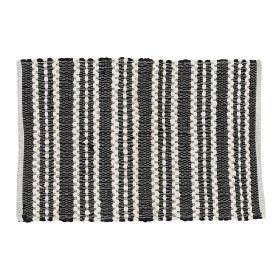 Onyx And Ivory Chindi Rug 2' x 3'