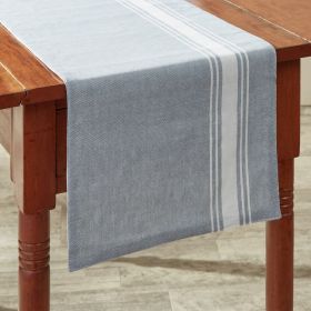 Aurora Stripe Table Runner  54"L