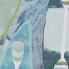 Colorful Canoes Napkin